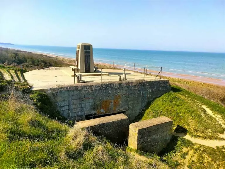 Bunker allemand sur Omaha Beach