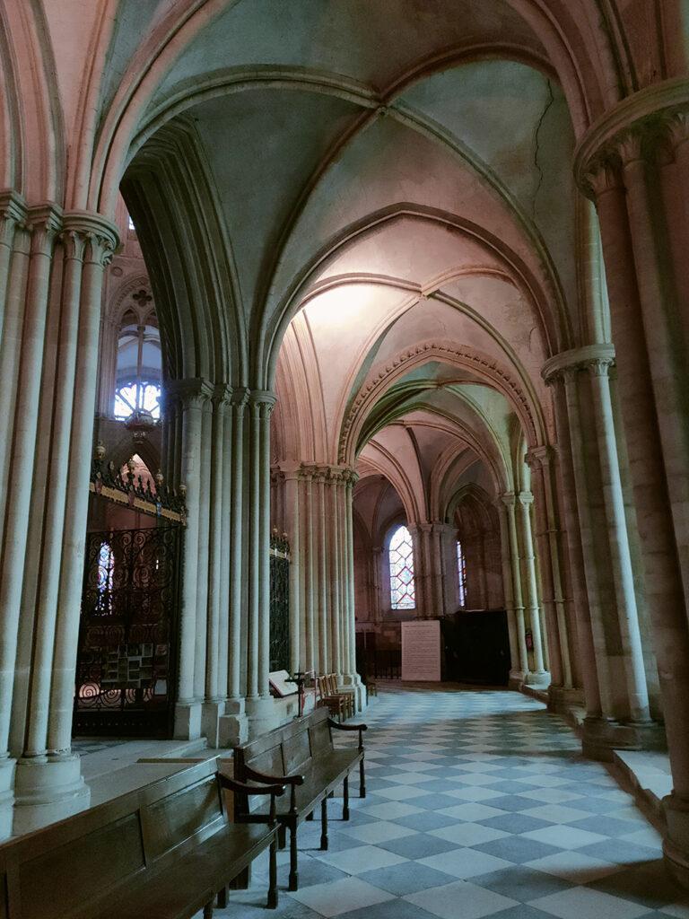 Architecture de l'abbaye aux hommes de Caen